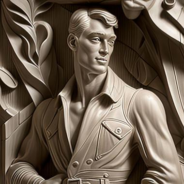 3D модель JC Leyendecker (STL)